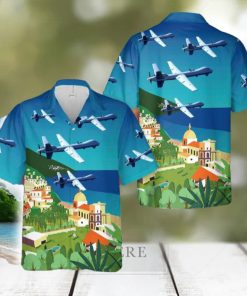 Italian Air Force MQ 9A Hawaiian Shirt Gift For Holidays Beach