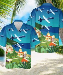 Italian Air Force MQ 9A Hawaiian Shirt Gift For Holidays Beach