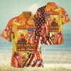 U.S. Air Force Veterans Punisher Skull Custom Hawaiian Shirt