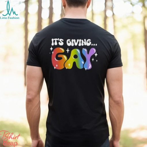 It’s giving gay pride 2024 shirt