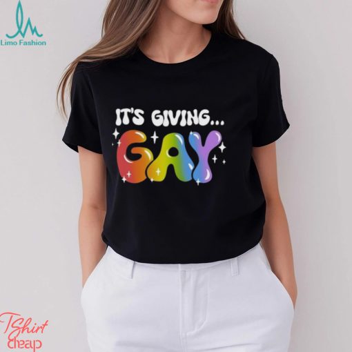 It’s giving gay pride 2024 shirt