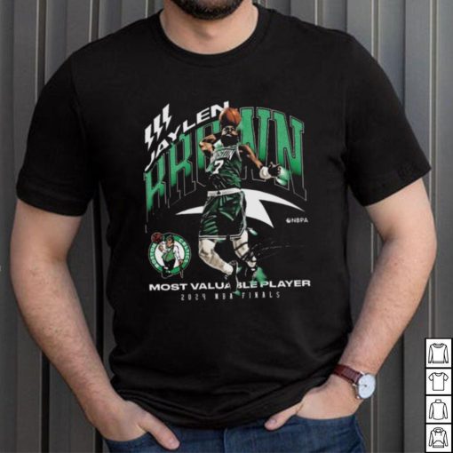 Jaylen Brown Boston Celtics 2024 NBA Finals MVP Award Signature shirt