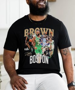 Jaylen Brown Boston Celtics MVP 2024 NBA Finals Champions Crossroads T Shirt