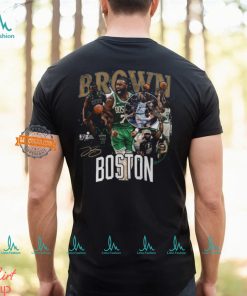 Jaylen Brown Boston Celtics Stadium Essentials Unisex 2024 NBA Finals Champions Crossroads T Shirt