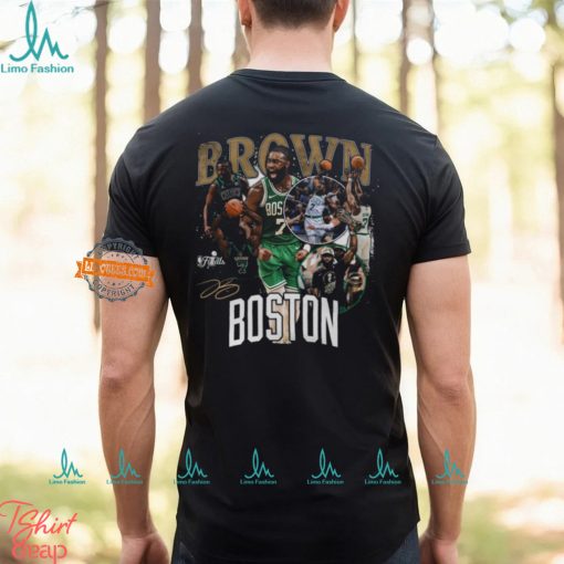 Jaylen Brown Boston Celtics Stadium Essentials Unisex 2024 NBA Finals Champions Crossroads T Shirt