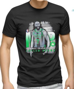 Jaylen Brown player Boston Celtics 2023 2024 most valuable Finals MVP shirt