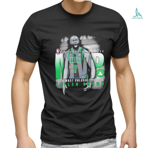 Jaylen Brown player Boston Celtics 2023 2024 most valuable Finals MVP shirt