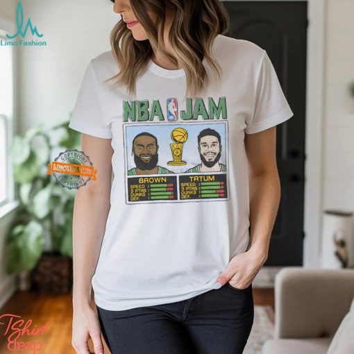 Jayson Tatum & Jaylen Brown Boston Celtics 2024 Nba Finals Champions Nba T Shirt