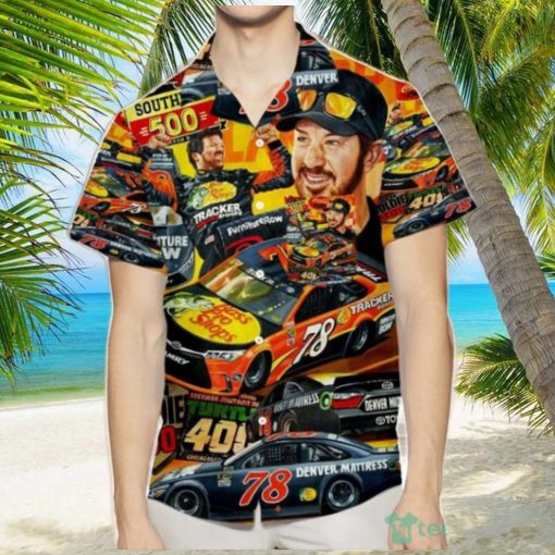 Joe Gibbs Racing Martin Truex Jr7 3D Hawaiian Shirt Sport Fans Gift Summer Gift