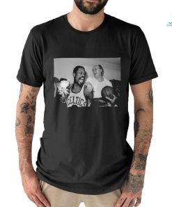 Joe Mazzulla Wearing Fc Carino Bill Russell Tee shirt