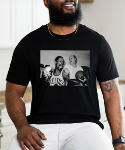 Joe Mazzulla Wearing Fc Carino Bill Russell Tee shirt