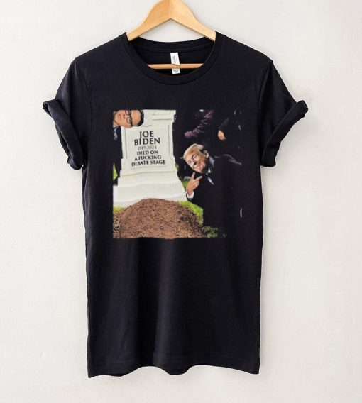 Joe biden 1149 2024 died on a fucking debate stage shirt