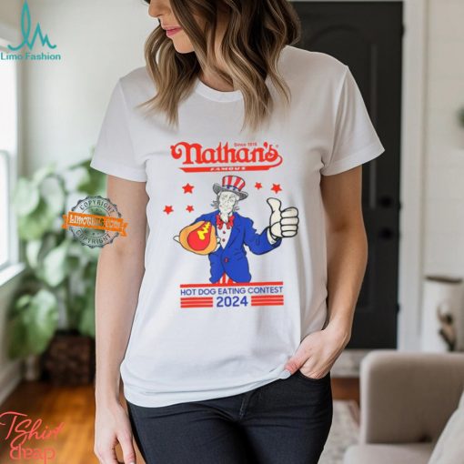 Joey Chestnut Nathan’s Famous Hot Dog eating Contest 2024 Shirt