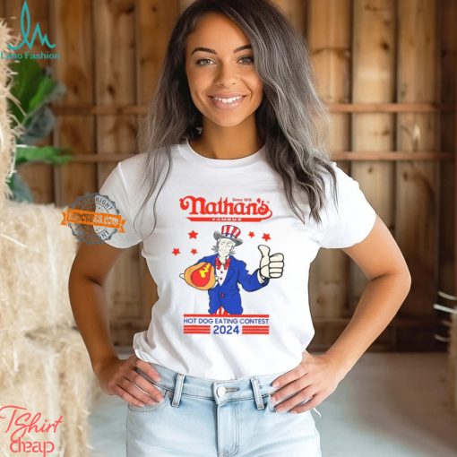 Joey Chestnut Nathan’s Famous Hot Dog eating Contest 2024 Shirt