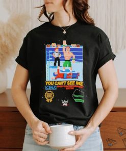 John Cena You Cant See Me 8 Bit Pixel Shirt