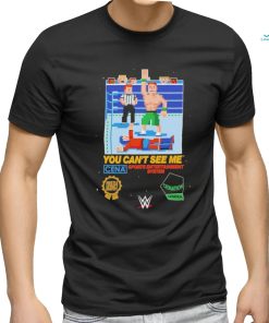 John Cena You Cant See Me 8 Bit Pixel Shirt