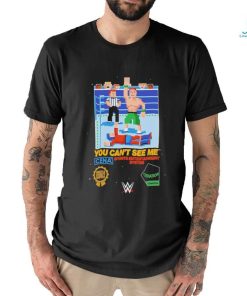 John Cena You Cant See Me 8 Bit Pixel Shirt