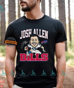 Josh Allen 17 Buffalo Bills Signature T Shirt