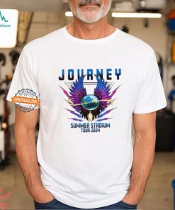 Journey Summer Stadium Tour 2024 Raglan Unisex T Shirt