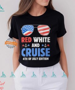 July Cruise 2024 4Th Of July Family Matching Cruise Vacation T Shirt