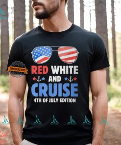 July Cruise 2024 4Th Of July Family Matching Cruise Vacation T Shirt