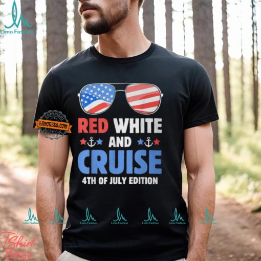 July Cruise 2024 4Th Of July Family Matching Cruise Vacation T Shirt