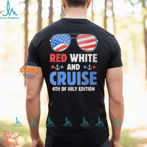 July Cruise 2024 4Th Of July Family Matching Cruise Vacation T Shirt