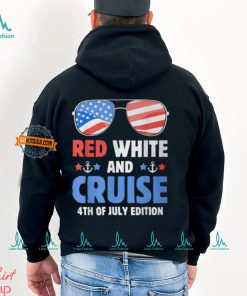 July Cruise 2024 4Th Of July Family Matching Cruise Vacation T Shirt