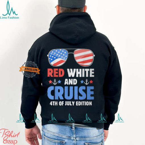 July Cruise 2024 4Th Of July Family Matching Cruise Vacation T Shirt