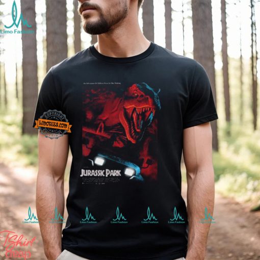 Jurassic Park Poster From Open House 2024 An Adventure 65 Million Years Is The Making By Andrew Swainson Classic T Shirt