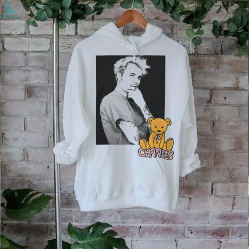 Justin Bieber Merch Changes Bear Photo Shirt