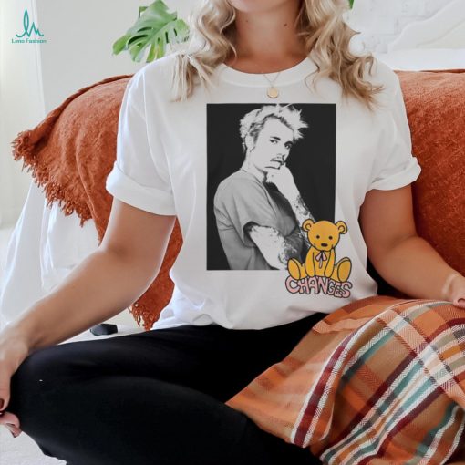 Justin Bieber Merch Changes Bear Photo Shirt