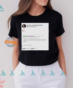 Kacey Musgraves Tweet Shirt