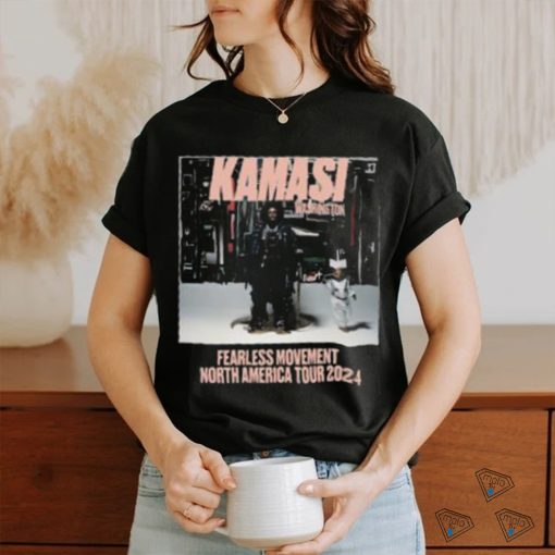 Kamasi Washington Tour Fearless Movement Shirt