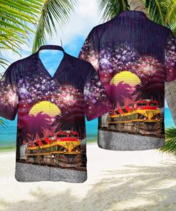 Kansas City Southern Railway KCS 3999 EMD SD70ACe, 4th Of July Hawaiian Shirt