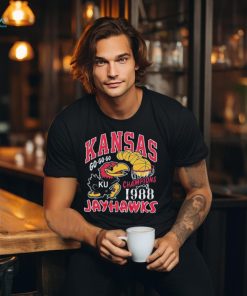 Kansas Jayhawks Basketball Go Go Go 1988 Champions Shirts