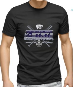 Kansas State Wildcats NCAA Division I Baseball Super Regional 2024 Shirt