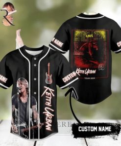 Keith Urban Tour 2024 Custom Baseball Jersey