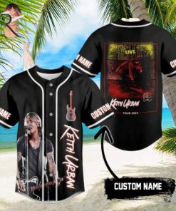 Keith Urban Tour 2024 Custom Baseball Jersey