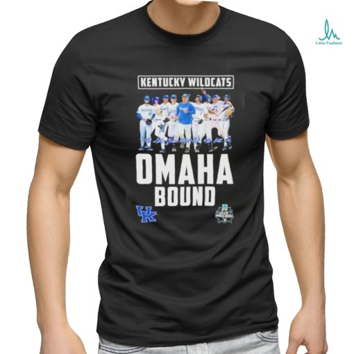 Kentucky Wildcats Baseball Team Omaha Bound Signatures  shirt