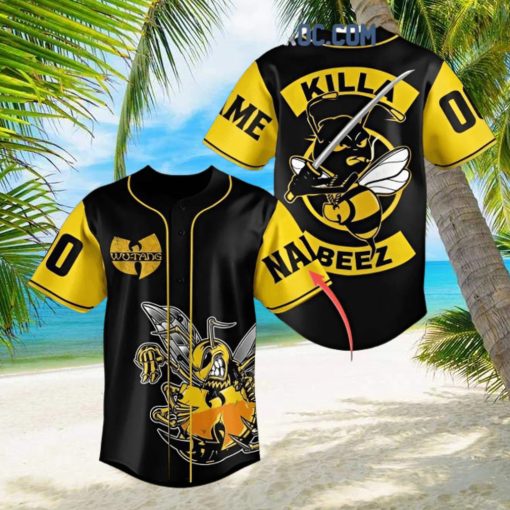 Killa Beez Wu Tang Clan Love Personalized Baseball Jersey