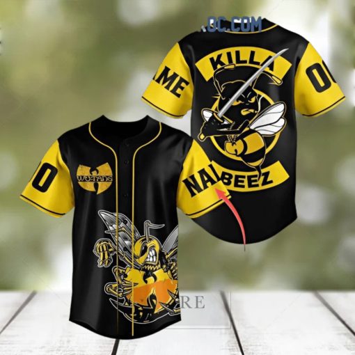 Killa Beez Wu Tang Clan Love Personalized Baseball Jersey