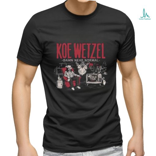 Koe Wetzel Damn Near Normal World Tour Shirt