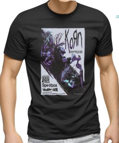 Korn aug 11 2024 london uk poster shirt