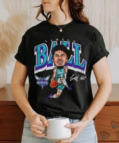 LaMelo Ball Charlotte Hornets cartoon shirt