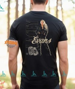 Lacey Evans Military Dog Tags Black T shirt