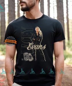 Lacey Evans Military Dog Tags Black T shirt