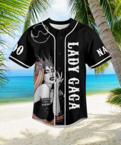 Lady Gaga Baby I Was Born This Way Custom Baseball Jersey