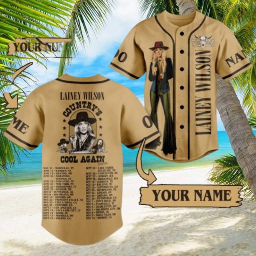 Lainey Wilson Country’s Cool Again Custom Baseball Jersey