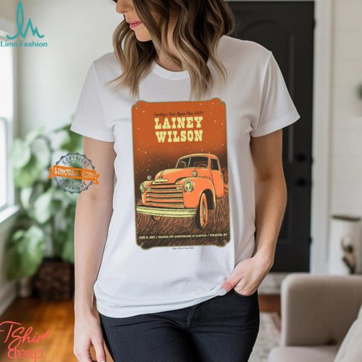 Lainey Wilson June 21 2024 Empower FCU Amphitheater At Lakeview Syracuse, NY Shirt